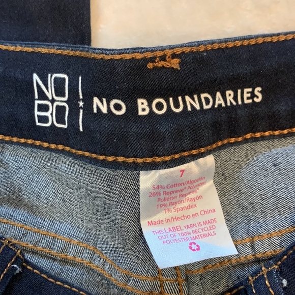 No Boundaries Indigo Stretch Jeggings. Standard 5-pockets. NWOT. Size 7. - Picture 2 of 4